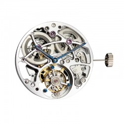 Hangzhou 3D53E Asian Skeleton Automatic Tourbillion Watch Movement